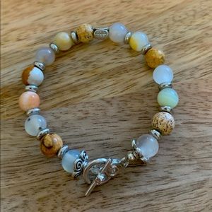 Semiprecious stone bracelet